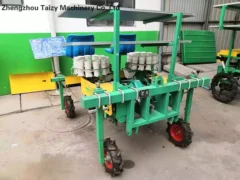 เครื่องปลูกถ่ายขับเคลื่อนด้วยรถแทรกเตอร์ 2 แถว