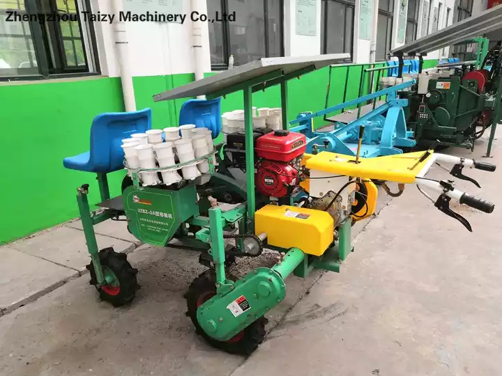 เครื่องปลูกแบบขับเคลื่อนด้วยล้อแบบขับเคลื่อนด้วยตนเอง