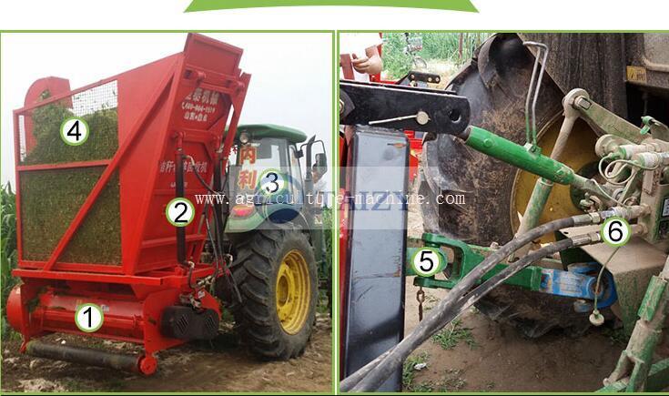 Silage Harvester Machine With Tractor / Silage Harvester / Straw Harvester 2 Silage-Harvester06