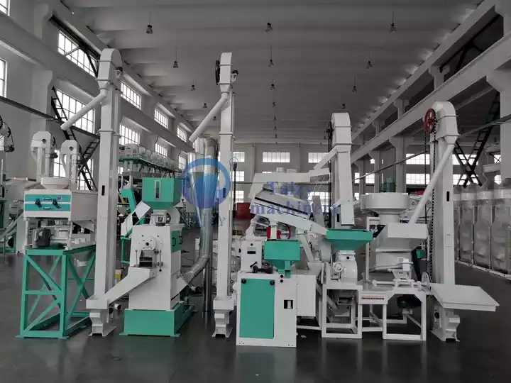 مصنع طحن الأرز الكامل