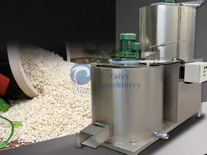 Máy loại bỏ vỏ vừng để bán