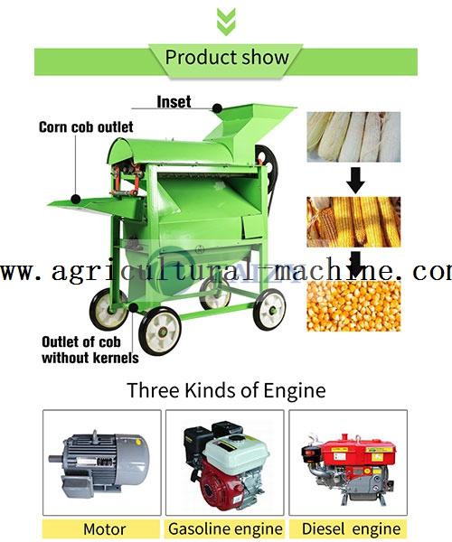 Máquina descascaradora de maíz 9