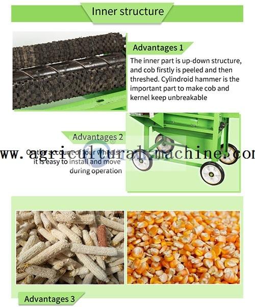 Corn Thresher Machine/Corn Sheller | Maize Peeler And Thresher 6 Corn Thresher Machine