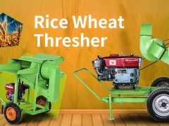 trilladora de arroz y trigo