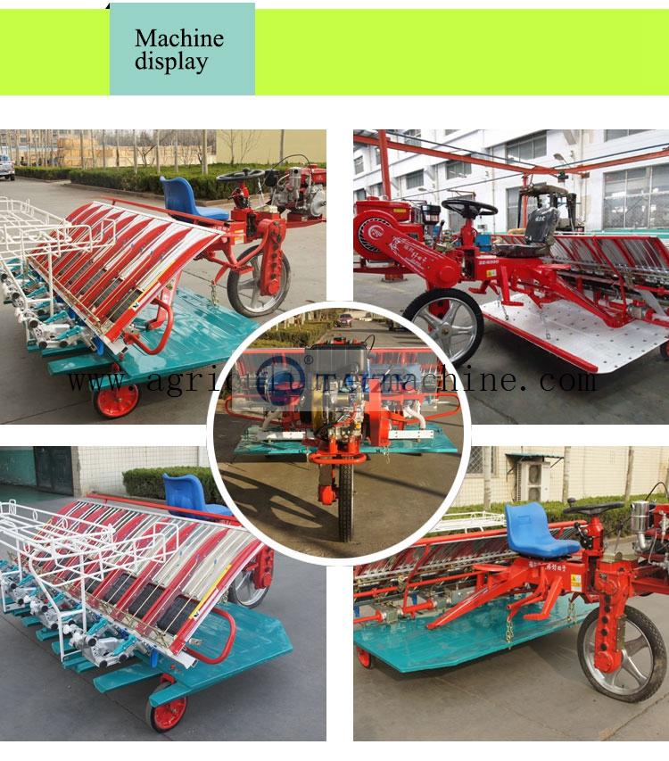 Rice Transplanter / Transplanting Rice Machine 4 8 Row Rice Transplanter4
