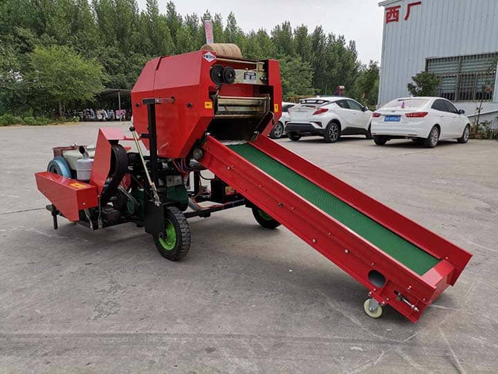 Baling and Wrapping Machine