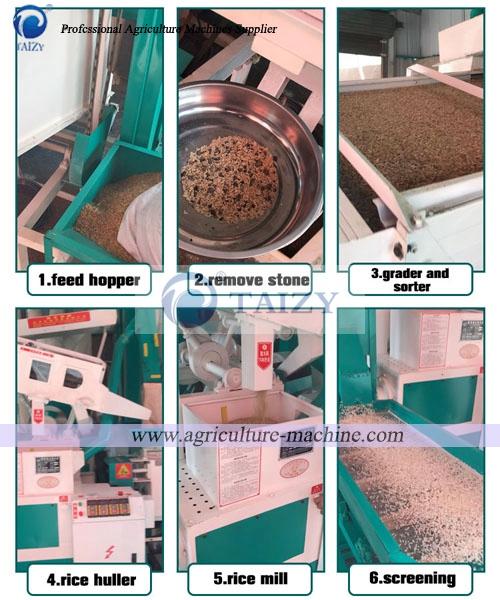 Máquina de molienda de arroz 2 1