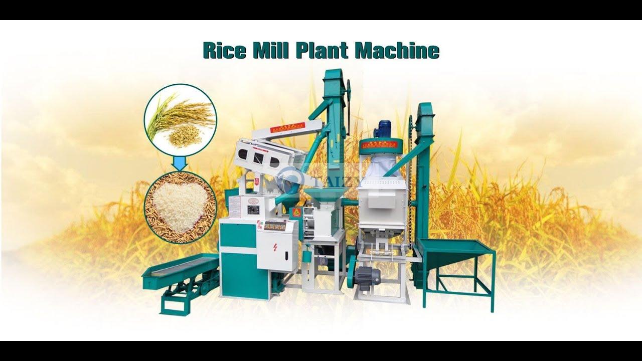 Rice milling plant machine / rice huller / hulling rice