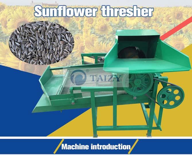 Sunflower Thresher | Sunflower Seeds Shelling Machine 10 Middle-Sunflower_01
