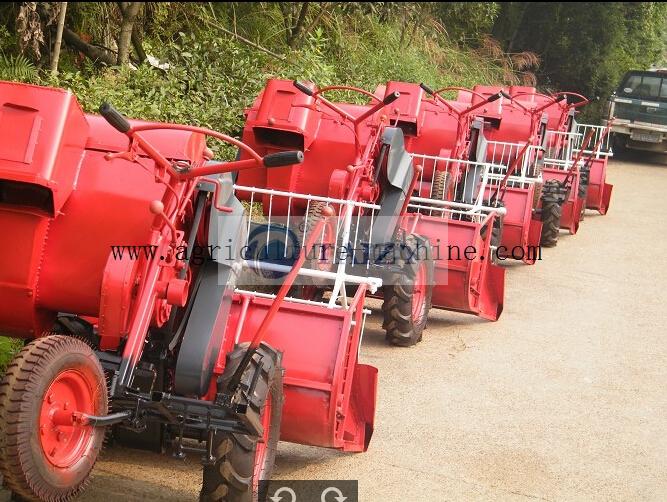 Completed Rice Harvesting Machine