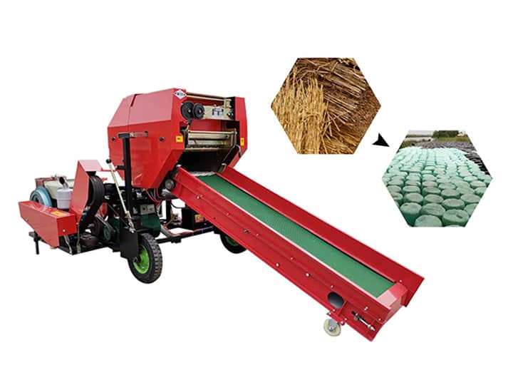 Silage Baler Machine | Full-Automatic Silage Baling Machine 1 Silage Baler Machine