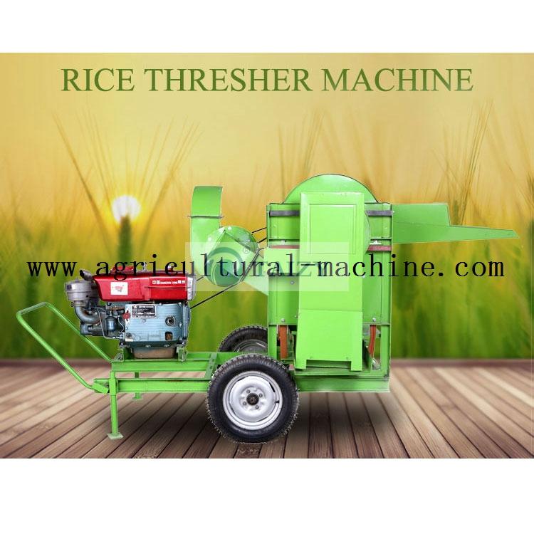 rice threshing machine