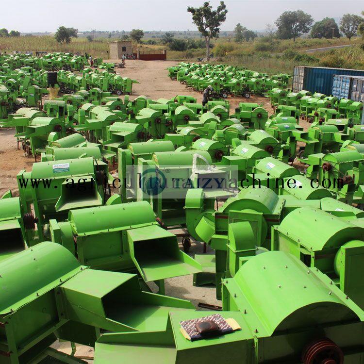 millet threshing machine using site