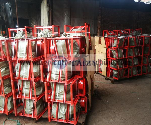 rice threshing machine delivery site