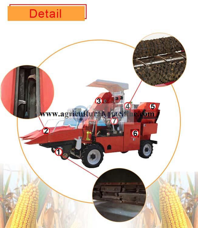Corn Maize Harvester Machine 4 Corn Harvesting Machine Structure