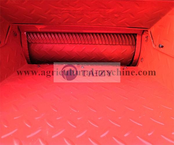 wheat threshing machine inlet