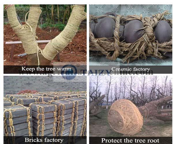 How to turn the grass and crop straw into rope? amazing rope making