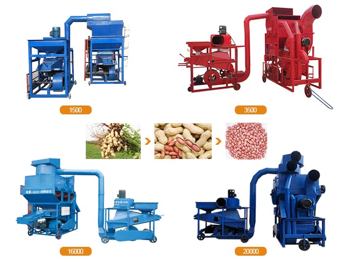Combined Peanut Cleaning And Shelling Machine 1 Peanut Sheller