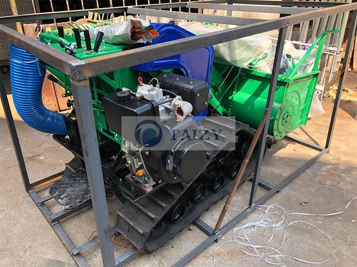 Six Times Cooperation! 20Gp Agriculture Machines Sold To Peru Again 4 Combined Wheat Harvester Machine