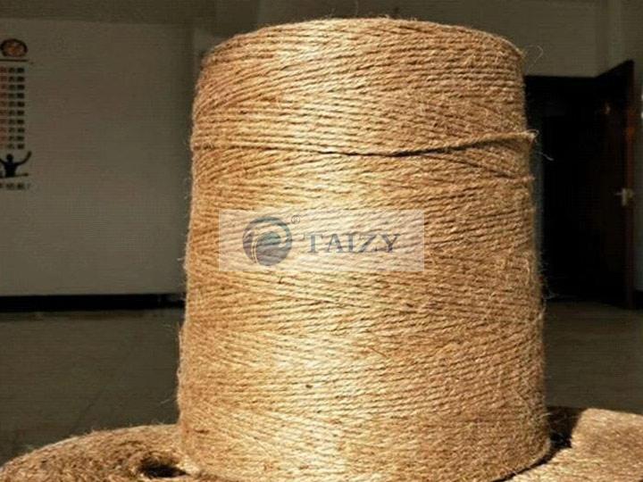 Why We Use Hemp Rope To Bale The Straw Bundles? 4 The Rope Of Silage Baling Machine