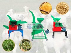Çok fonksiyonlu saman kesici ve tahıl kırıcı