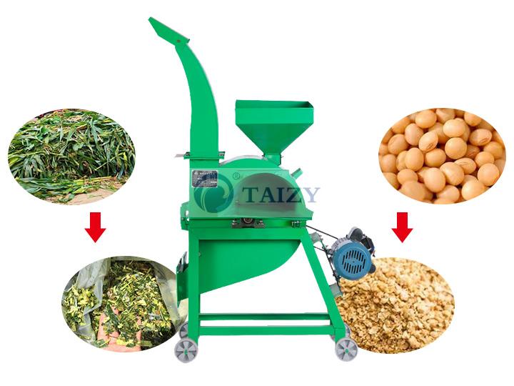 Chaff Cutter And Grain Grinder | Combined Straw Cutter And Grinder 6 Straw Cutter Machine And Grain Crusher