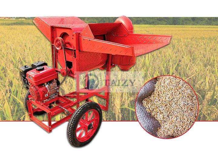 Five Rice Threshers Sold to Nigeria