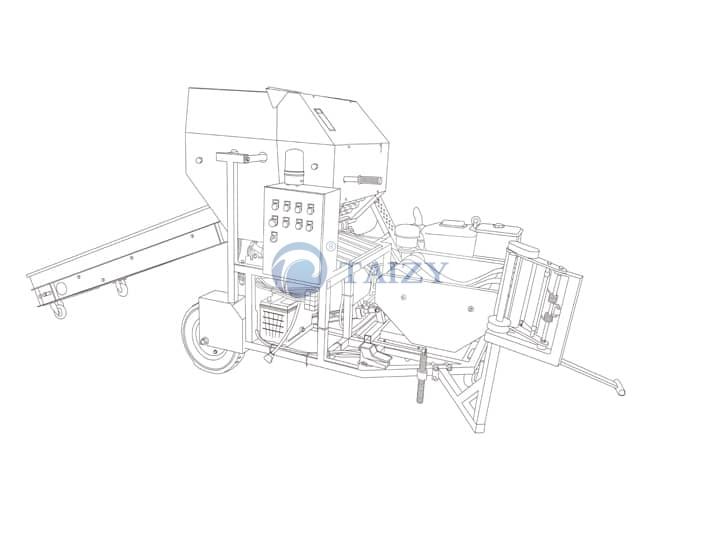 Silage Baler And Wrapping Machine 'S Working Principle 2 Silage-Baler