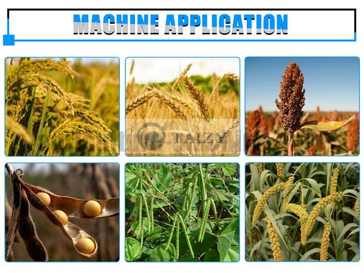5TD-125 thresher machine for wheat rice sorghum bean millet