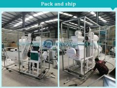 packing maize flour mill