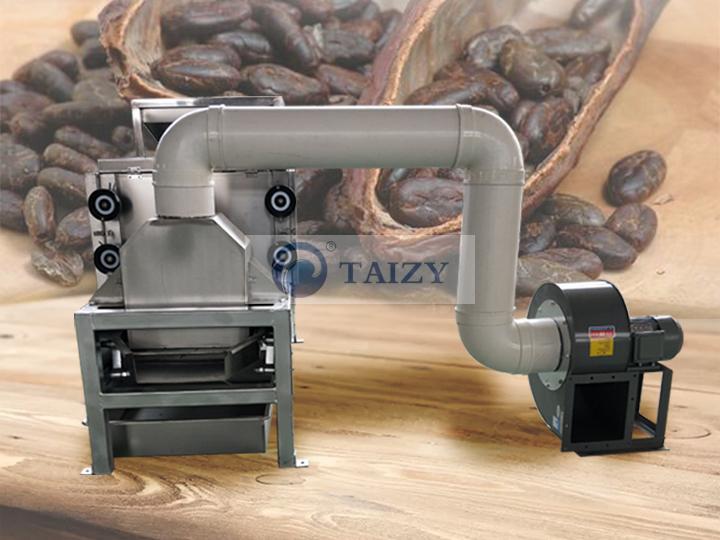 Machine à éplucher les fèves de cacao | machine à éplucher le cacao torréfié