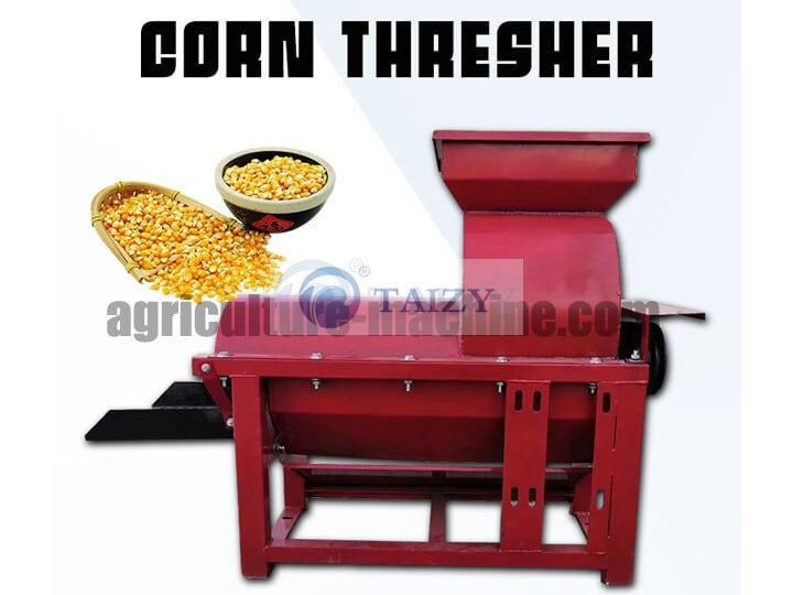 Máquina debulhadora de milho | debulhador de milho de roda descascador de milho 5TYM-850