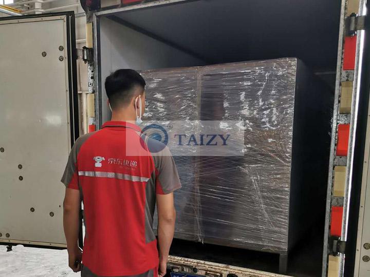 shipping of pumpkin seed extractor machine