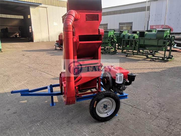 Agriculture Machine 40 Hq Sold To Zimbabwe Again 10 Tbh-800-Peanut-Sheller