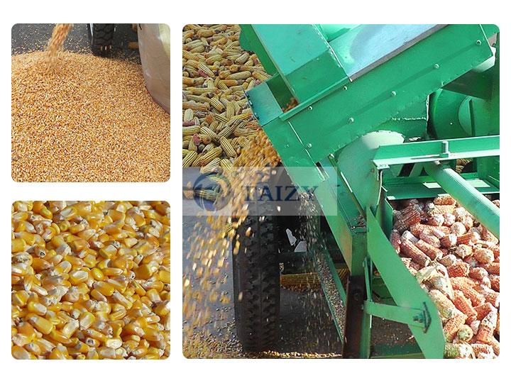 Agriculture Machine 40 Hq Sold To Zimbabwe Again 9 Corn-Threshing-Effect