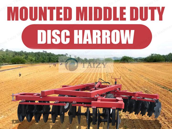 Different Types Of Disc Harrow For Sale Three Main Types Of Disc Harrow