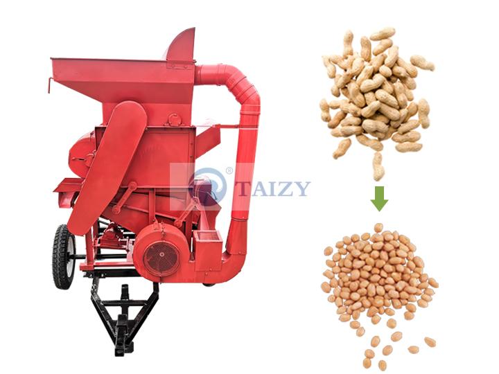 Peanut sheller removing machine | removing groundnut shell