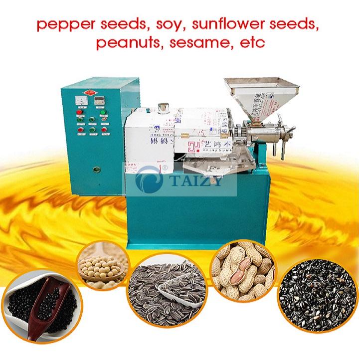 Seed Oil Pressers Sunflower Oil Cold Press Machine Ground Nut Oil Expeller  Oil Extraction Machine - China Oil Press Machine, Oil Expeller