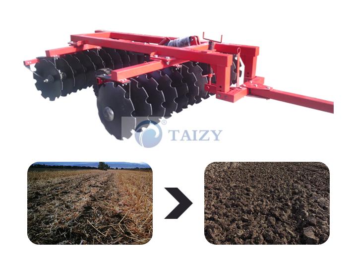 Heavy Disc Harrow|Hydraulic Trailed Heavy-Duty Harrow 1 Hydraulic Traction Disc Heavy Harrow