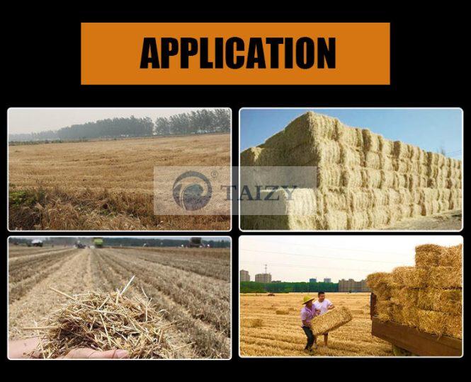 Automatic Square Straw Picking And Strapping Machine 6 Xq 17