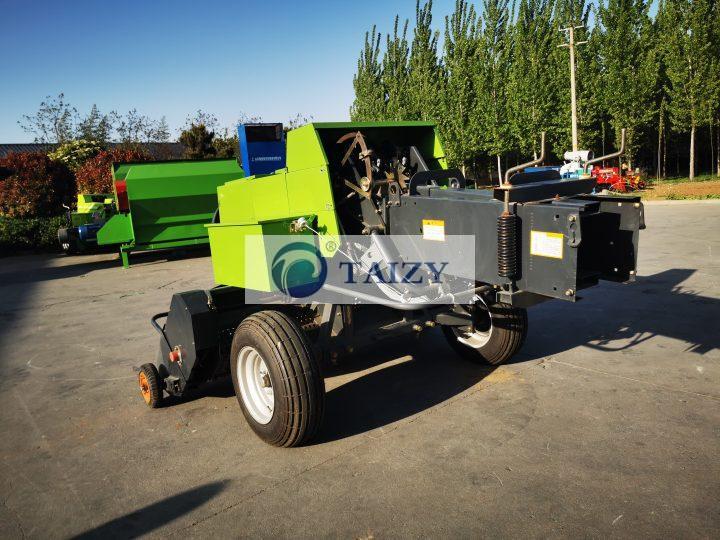 Automatic Square Straw Picking And Strapping Machine 2 Automatic Square Straw Picking And Strapping Machine
