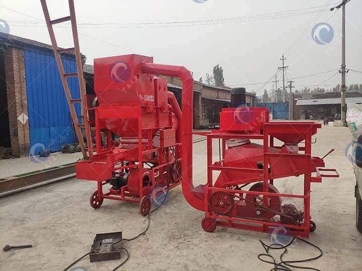 Combined Peanut Cleaning And Shelling Machine Combined Peanut Cleaning And Shelling Machine