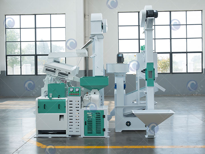 Electric Rice Roughing Machine Huller Machine Rice Mill & Shell Inspection 220V 