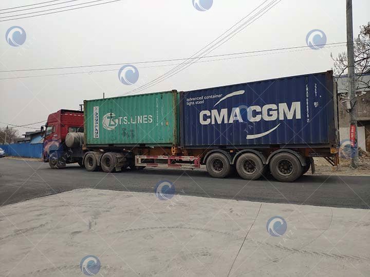 Shipping Of The Machine . Shipping Of The Machine .