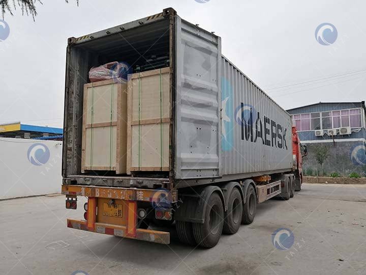 Shipping Of The Fresh Corn Shelling Machine Shipping Of The Fresh Corn Shelling Machine