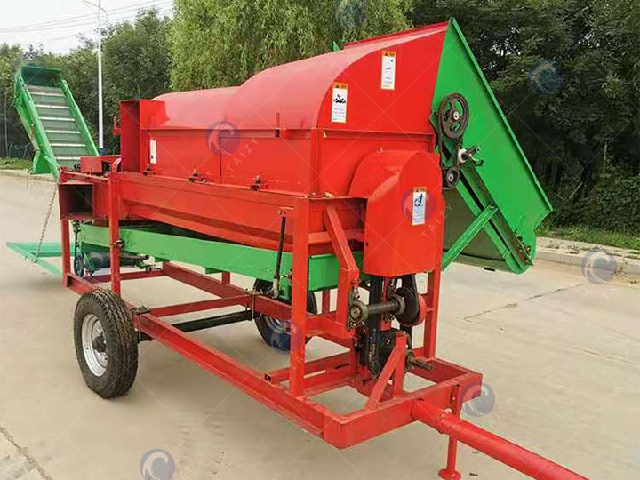 Peanut Picking Machine Shipped To Cermany 1 Peanut Picking Machine