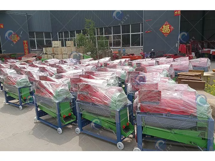 Hot Sell Grain Thresher Machine Shipped To Zambia 1 Grain Thresher Machine