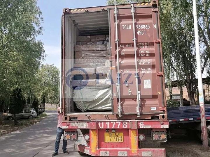 shipping of the high efficiency maize sheller
