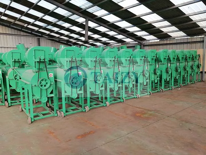 stock of the corn thresher