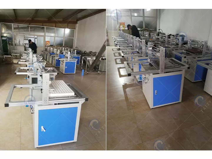 máy gieo hạt hành tây trong kho